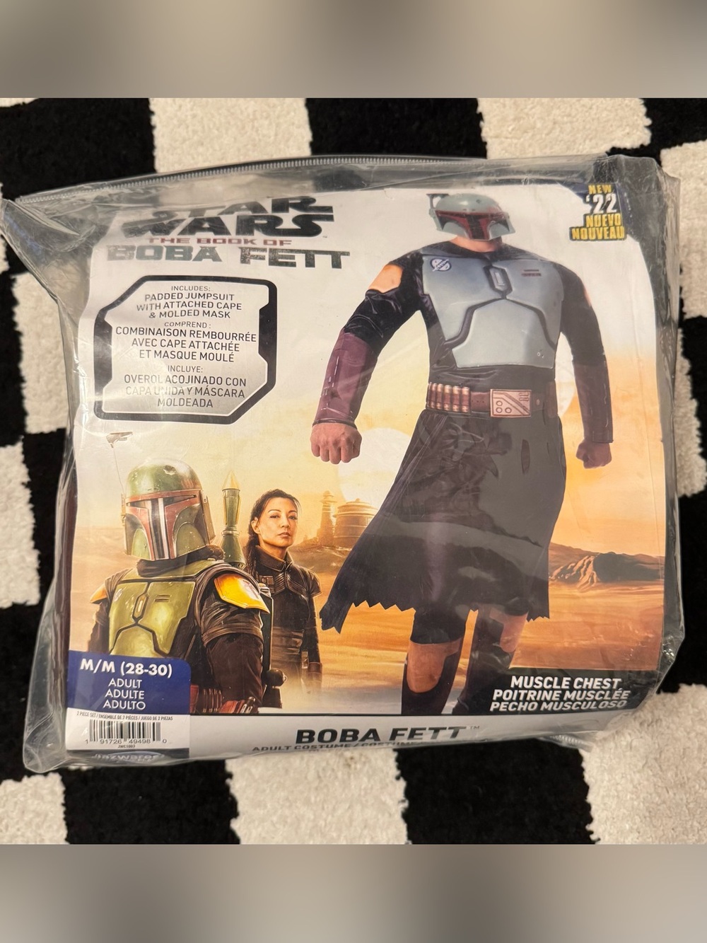 Star Wars The Book of Boba Fett Men’s Costume Size M - Picture 2 of 9